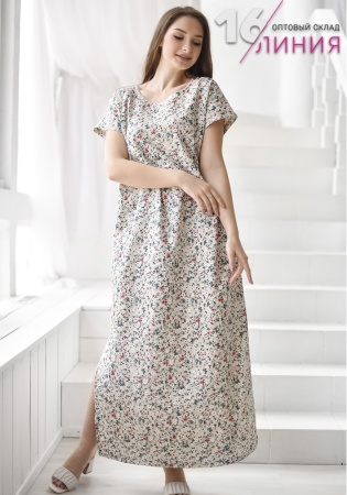 Оптима 1904-Пл Кострома платье женское незабудка