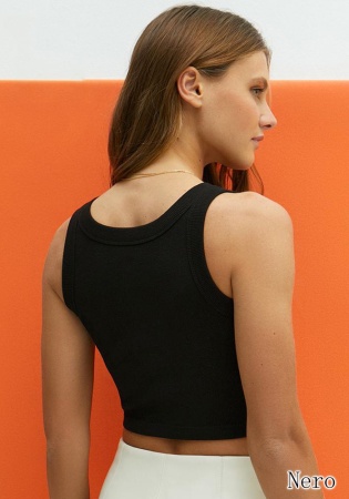 Minimi BMi_F 1141_02CE Кроп Топ женский nero-2
