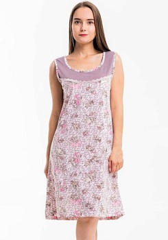 Состав: 
Хлопок 100%
	Сорочка женская.

Обратите внимание: расцветка товара на сайте может отличаться от фактической расцветки. Оптовый склад оставляет за собой право поставить товар любого цвета, который имеется на данный момент.