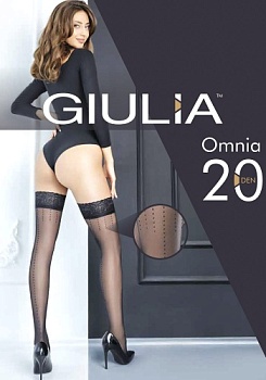 Состав:
Полиамид 91%
Эластан 9%
     Тонкие фантазийные чулки с оплетенным эластаном, плотностью 20 ден. У модели укрепленный мысок и кружевная силиконовая коронка, под которой размещен тканый рисунок 