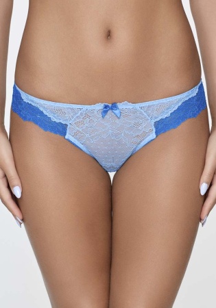 Состав:
Эластичная сетка
ПА 88%
ПУ 12%
Кружево
ПА 90%
ПУ 10%
Ластовица
Хлопок 100%
	Трусики классические выполнены из эластичной сетки и эластичного кружева двух цветов, декорированы эластичной лентой с фестонами. Передняя деталь декорирована