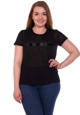 Состав:
Деворе
ПЭ 100%
     Женская однотонная футболка с принтом. Полуприлегающий силуэт. Короткий втачный рукав. Длина до линии бедра. 
Обратите внимание: расцветка товара на сайте может отличаться от фактической расцветки. Оптовый склад остав