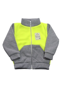 Состав:
Футер 3-х нитка
Хлопок 100%
	Толстовка детская на молнии.