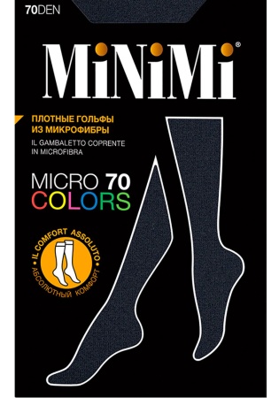 Состав:
Полиамид 89%
Эластан 11%
   Непрозрачные матовые гольфы плотностью 70 ден, выполненные из мягкой микрофибры 3D, с комфортной широкой резинкой и укрепленным мыском. Гольфы цветные, доступна обширная гамма оттенков.
