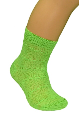 Состав: 
Хлопок 100%
	Детские носки из хлопка. Рисунок с ажурным эффектом.