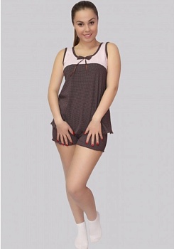 Состав:
Хлопок: 100%.
	Комплект женский.