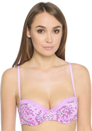 Состав:
Эластичное полотно
ПА 85%,
ПУ 15%
Эластичная сетка
ПА 88%,
ПУ 12%
Эластичное кружево
ПА 90%,
ПУ 10%
	Бюстгальтер формы 