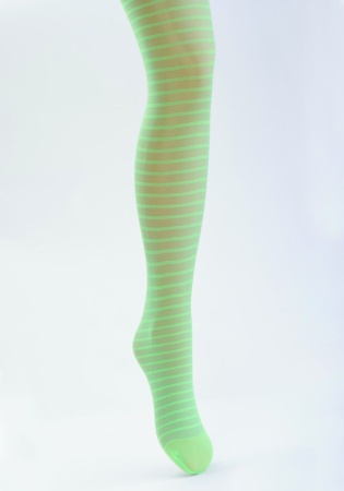 Состав: 
Полиамид 85%, 
Эластан 15%
	Колготки в горизонтальную полоску.