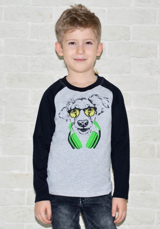 Состав:
Кулирка
	Джемпер детский с аппликацией.