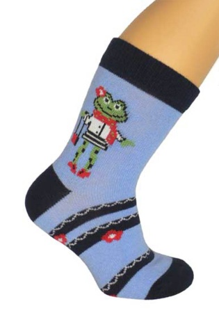 Состав:
Хлопок: 75%, 
Полиамид: 24%, 
Эластан: 1%. 
	Носки детские.