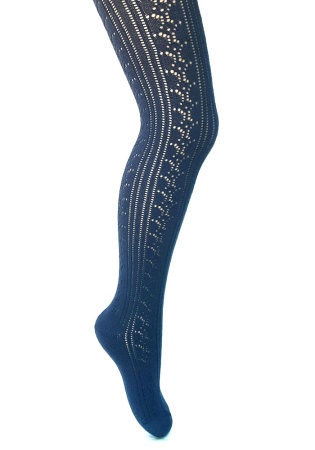 Состав:
Хлопок 85%
Полиамид 14%
Эластан 1%
     Детские ажурные колготки для девочки.