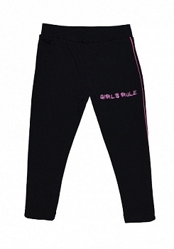 Состав:
Интерлок
Хлопок 100%
	Детские леггинсы с апликацией. 