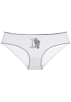 Состав:
Хлопок 95%
Эластан 5%
      Женские трусы-слипы, изготовлены из принтованного полотна.
Украшены рисунком и принтом 