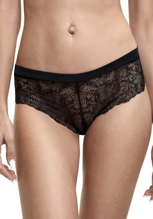 Состав:
Эластичное полотно
ПА 85%
ПУ 15%
Ластовица: 100% Хлопок
	Трусики-боксеры выполнены из эластичного кружева и эластичного полотна. 