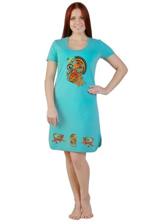 Состав:
Кулирное полотно 
Хлопок 100% 
	Сорочка женская 