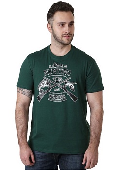 Состав:
Кулирка
Хлопок 100%
	Футболка полуприлегающего силуэта с коротким втачным рукавом, на полочке принт. Круглая горловина обработана обтачкой. Низ изделия и низ рукавов обработаны швом 