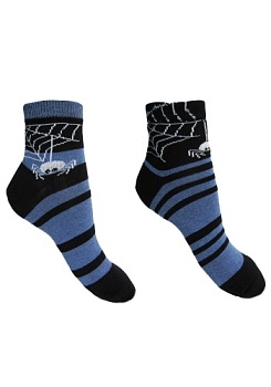 Состав:	
х/б - 75%, 
ПА - 23%, 
лайкра - 2%
	Носки детские 