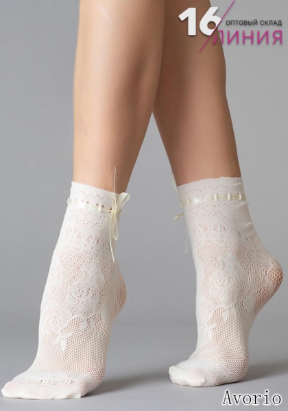 Minimi Rete Fiore н avorio