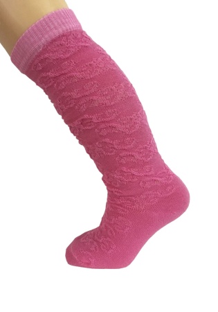 Состав:
Хлопок 70%
ПА 20%
Эластан 10%
	Гольфы для девочек.