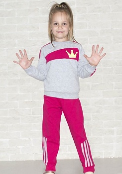 Состав:
Футер двунитка
	Детский комплект.