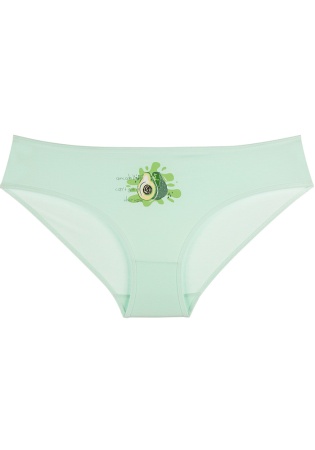 Состав:
Хлопок 95%
Эластан 5%
	Женские трусы-баталы из принтованной ткани. Цвета ассорти. 